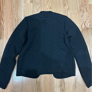 Quilted Women's Jacket Black Marine Layer Jacket, XS